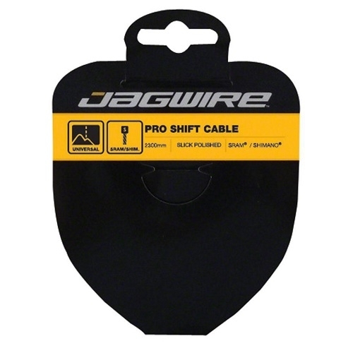 17000005 JAGWIRE 73PS2300 POLISHED STAINLESS DER CABLE 2300mm