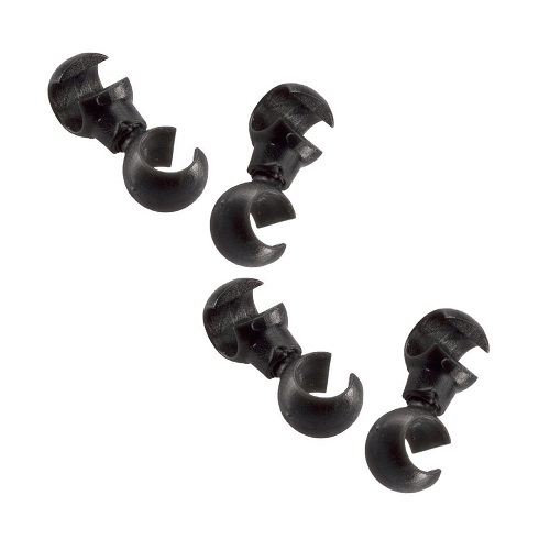 17000019 JAGWIRE ROTATING HOOK BLACK QTY4 (CHA046)