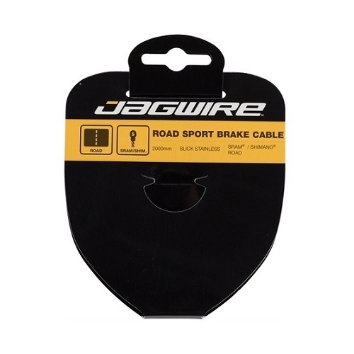 17000028 JAGWIRE 96SS2000 SLICK STAINLESS BRAKE CABLE ROAD 2000mm