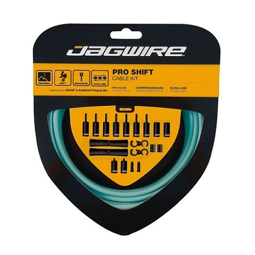 17060150 JAGWIRE PCK508 PRO SHIFT KIT BIANCHI CELESTE