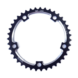 31032971 DRIVELINE CHAINRING GT02 ROAD 39T 130BCD CNC BLACK 10-12 SPD