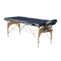 Marbella Portable 3 Part Wooden Massage Table  (Black)