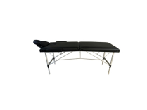 Marbella Portable 2 Part Aluminium Massage Table  (Black)