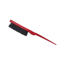 Teasing Tail Brush - Red with Nylon Bristles (WB795)