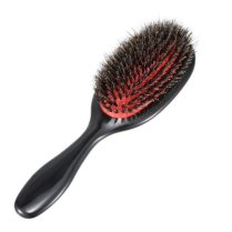 Paddle Brush Oval Porcupine Plastic & Boar Bristles(WB321)