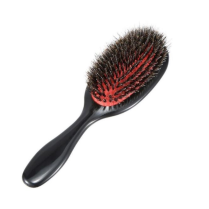 Paddle Brush Oval Porcupine Plastic & Boar Bristles(WB321)