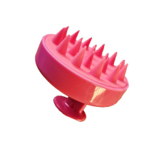 SarahB. T-Handle Silicone Shampoo Brush&Scalp Massager-Pink