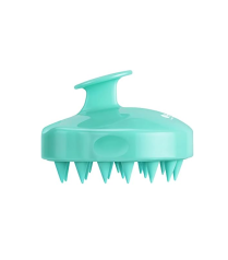 SarahB. T-Handle Silicone Shampoo Brush&Scalp Massager-Green