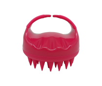Sarah B Claw Handle Silicone Scalp Massage Brush - Dark Pink