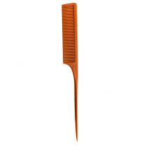 Needle End Comb - Candy Colour ORANGE