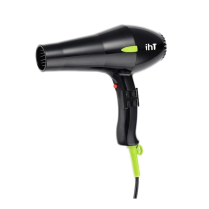 IHT Hair Dryer - Professional Hand Held Dryer - Black