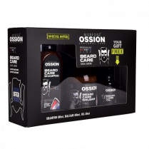 OSSION Beard Gift Set (Shampoo+Balsam+Oil)