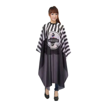 Cutting Cape Barber-Barbershop + Black&WhiteStripes(CP5376)