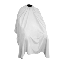 Cutting Cape - White with Stud (210T-W)