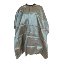 ***Cutting Cape - Satin - Grey Ass with Slide Clip(CP80339