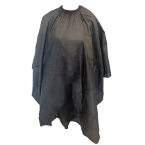 Cutting Cape Polyester - Black with Slide Clip (CP59939)