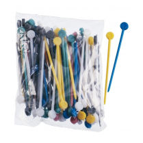 ***Plastic Roller Pins - 100 pkt