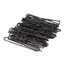 Salon Fresh Hair Setting Pins Wavy 45mm - Black - 250gm Tub