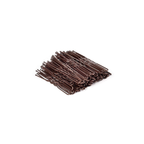 Salon Fresh Hair Setting Pins Wavy 45mm - Brown - 250gm Tub