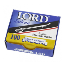 LORD Stainless Steel Razor Blades - Single Sided - 100's
