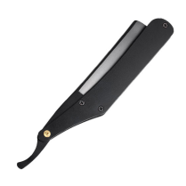 Folding Razor With Guard - Black (BR98515)
