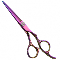 KenZo CRAFT Scissor   (Engraved Flower) - PINK   5.5'