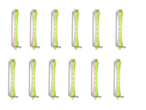 *Perm Rod - Two Tone  6mm -12's (Green & White) (PC94022)