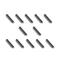 *Perm Rod - Two Tone  16mm -12's (Black/Grey)(PC 94622)
