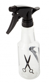 Water Spray Bottle - Scissors & Combs Pattern 350ml(HS17139)