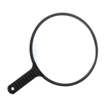 Hand Mirror Round with Handle 25cm diameter (HS54739)