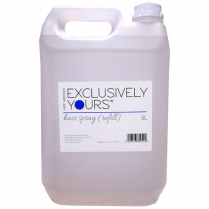 Exclusively Yours Hair Spray - 5L Refill