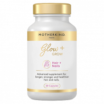 Motherkind Glow & Grow Hair Capsules - 60 Capsules