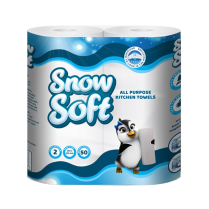 Paper Roll - Small Snowsoft (Kitchen Roll)  2's