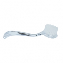 Round Facial/Dusting Brush with Clear Handle (HS 33739)