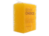 Body Choice Exfoliating Body Sponge - Yellow