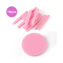 Facial Sponges Pk10 Ultra Thick - 87mm x13mm - Pink