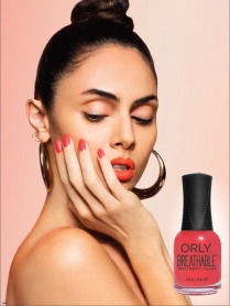 ORLY Poster - Breathable - Lady with Red Nails