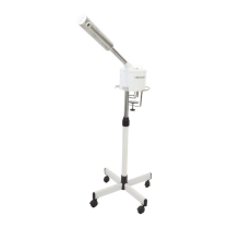 RIBALTA Facial Steamer w/Timer,Metal Base & Handle - White