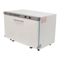 Salon Pro Hot Towel Cabinet with UV Deluxe - White