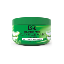 ***BLACKRED Clay Face Mask - Aloevera 400g