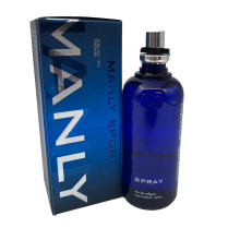 ***MANLY Eau De Cologne Men Sport Blue 125ml
