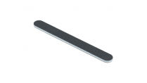 Nail File Black Straight - 80/80