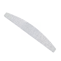 Nail File - Halfmoon Zebra - 100/180 Grit