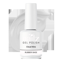 Nailz Gel Polish 15ml Rubber Base Gel - Cloud Nine