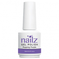 Nailz Gel Polish 15ml - 007 - Popping Purple