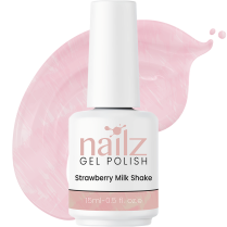 Nailz Gel Polish 15ml - Strawberry Milk Shake