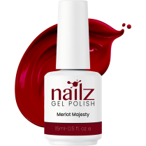 NAILZ Gel Polish 15ml - Merlot Majesty