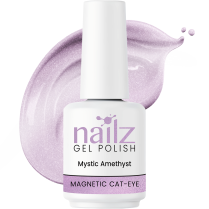 NAILZ Gel Polish 15ml Magnetic Cat Eye- Mystic Amethyst