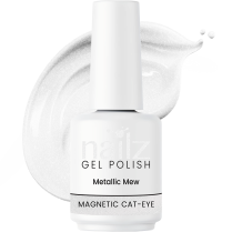 NAILZ Gel Polish 15ml Magnetic Cat Eye- Metallic Mew