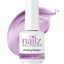 NAILZ Gel Polish 15ml Magnetic Cat Eye- Blushing Starlight